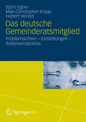 Egner / Heinelt / Krapp |  Das deutsche Gemeinderatsmitglied | Buch |  Sack Fachmedien