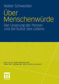 Schweidler |  Über Menschenwürde | eBook | Sack Fachmedien