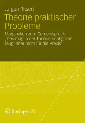 Ritsert | Theorie praktischer Probleme | E-Book | www.sack.de