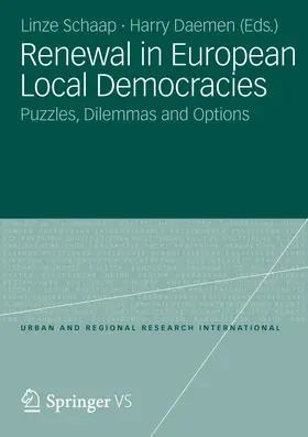 Schaap / Daemen | Renewal in European Local Democracies | Buch | 978-3-531-18762-4 | sack.de