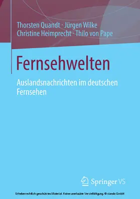 Quandt / Wilke / Heimprecht |  Fernsehwelten | eBook | Sack Fachmedien