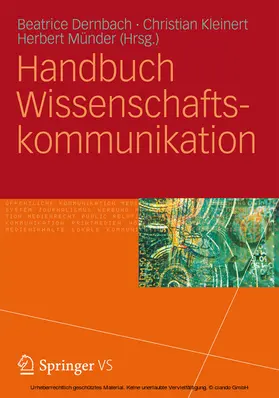 Dernbach / Kleinert / Münder | Handbuch Wissenschaftskommunikation | E-Book | www.sack.de