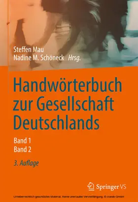 Mau / Schöneck |  Handwörterbuch zur Gesellschaft Deutschlands | eBook | Sack Fachmedien