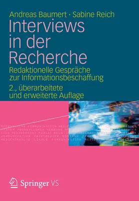 Baumert / Reich | Interviews in der Recherche | E-Book | www.sack.de