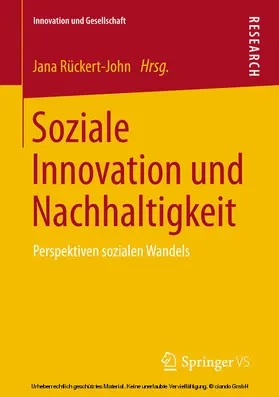 Rückert-John | Soziale Innovation und Nachhaltigkeit | E-Book | www.sack.de