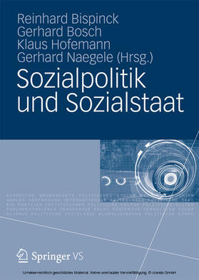 Bispinck / Bosch / Hofemann | Sozialpolitik und Sozialstaat | E-Book | sack.de