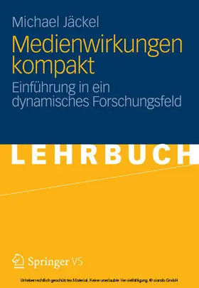 Jäckel |  Medienwirkungen kompakt | eBook | Sack Fachmedien