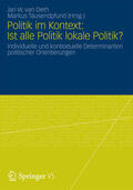 van Deth / Tausendpfund |  Politik im Kontext: Ist alle Politik lokale Politik? | eBook | Sack Fachmedien