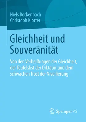 Beckenbach / Klotter |  Gleichheit und Souveränität | eBook | Sack Fachmedien
