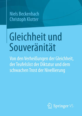 Beckenbach / Klotter | Gleichheit und Souveränität | E-Book | sack.de