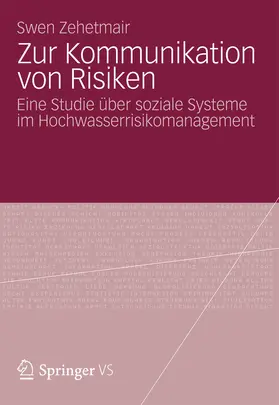 Zehetmair | Zur Kommunikation von Risiken | E-Book | www.sack.de