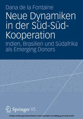 de la Fontaine | Neue Dynamiken in der Süd-Süd-Kooperation | E-Book | www.sack.de