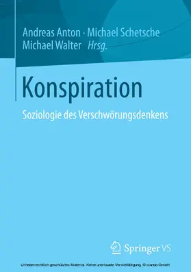 Anton / Schetsche / Walter |  Konspiration | eBook | Sack Fachmedien