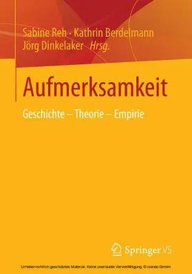 Reh / Berdelmann / Dinkelaker | Aufmerksamkeit | E-Book | www.sack.de