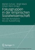 Schulz / Mack / Renn |  Fokusgruppen in der empirischen Sozialwissenschaft | eBook | Sack Fachmedien