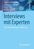 Bogner / Menz / Littig |  Interviews mit Experten | Buch |  Sack Fachmedien