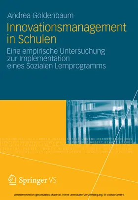 Goldenbaum |  Innovationsmanagement in Schulen | eBook | Sack Fachmedien