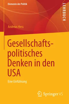 Hess |  Gesellschaftspolitisches Denken in den USA | eBook | Sack Fachmedien