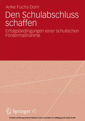 Fuchs-Dorn | Den Schulabschluss schaffen | E-Book | www.sack.de