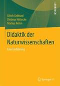 Gebhard / Rehm / Höttecke |  Pädagogik der Naturwissenschaften | Buch |  Sack Fachmedien