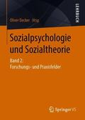 Decker |  Sozialpsychologie und Sozialtheorie | Buch |  Sack Fachmedien