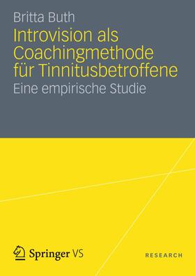 Pereira Guedes |  Buth, B: Introvision als Coachingmethode für Tinnitusbetroff | Buch |  Sack Fachmedien