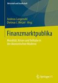Wetzel / Langenohl |  Finanzmarktpublika | Buch |  Sack Fachmedien