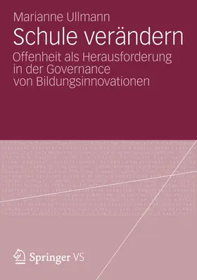 Ullmann | Schule verändern | Buch | 978-3-531-19734-0 | www.sack.de