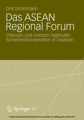 Strothmann | Das ASEAN Regional Forum | E-Book | www.sack.de