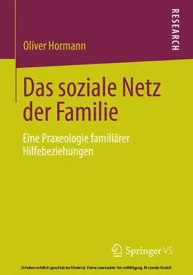 Hormann |  Das soziale Netz der Familie | eBook | Sack Fachmedien