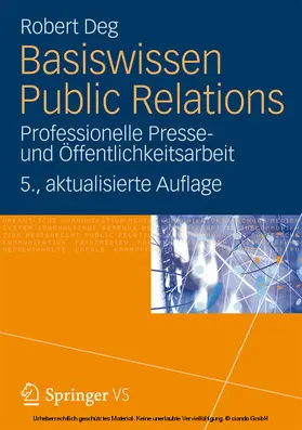 Deg |  Basiswissen Public Relations | eBook | Sack Fachmedien