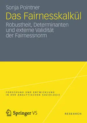 Pointner |  Das Fairnesskalkül | Buch |  Sack Fachmedien