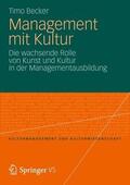 Becker |  Management mit Kultur | Buch |  Sack Fachmedien