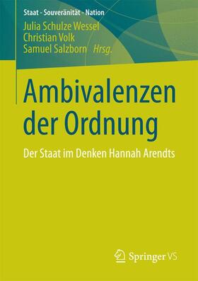 Schulze Wessel / Salzborn / Volk | Ambivalenzen der Ordnung | Buch | 978-3-531-19828-6 | sack.de
