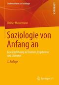 Meulemann |  Meulemann, H: Soziologie von Anfang an | Buch |  Sack Fachmedien