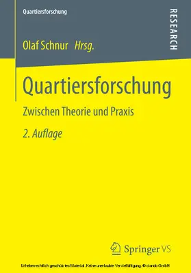 Schnur |  Quartiersforschung | eBook | Sack Fachmedien