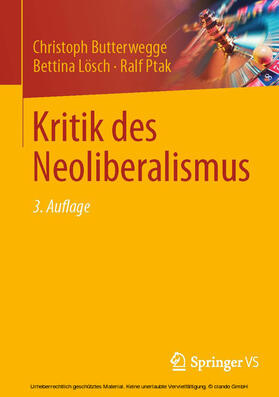Butterwegge / Lösch / Ptak | Kritik des Neoliberalismus | E-Book | sack.de