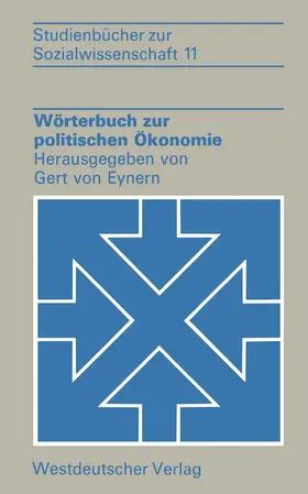 Eynern |  Wörterbuch zur politischen Ökonomie | Buch |  Sack Fachmedien