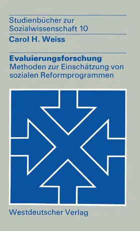 Weiss |  Evaluierungsforschung | Buch |  Sack Fachmedien