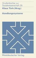 Türk |  Handlungssysteme | Buch |  Sack Fachmedien