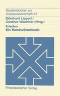 Lippert / Wachtler |  Frieden | Buch |  Sack Fachmedien