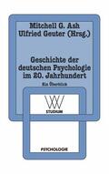 Ash / Geuter |  Geschichte der deutschen Psychologie im 20. Jahrhundert | Buch |  Sack Fachmedien