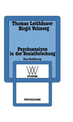 Volmerg / Leithäuser |  Psychoanalyse in der Sozialforschung | Buch |  Sack Fachmedien