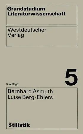 Asmuth |  Stilistik | Buch |  Sack Fachmedien