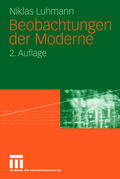 Luhmann |  Beobachtungen der Moderne | Buch |  Sack Fachmedien