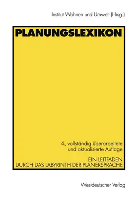 Dauwe-Arnold / Fritz-Vietta / Institut Wohnen und Umwelt |  Planungslexikon | Buch |  Sack Fachmedien
