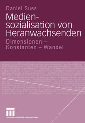 Süss |  Mediensozialisation von Heranwachsenden | eBook | Sack Fachmedien