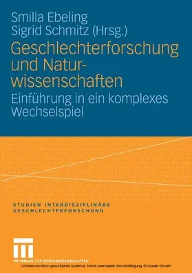 Ebeling / Schmitz |  Geschlechterforschung und Naturwissenschaften | eBook | Sack Fachmedien