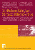 Merkel / Egle / Henkes |  Die Reformfähigkeit der Sozialdemokratie | eBook | Sack Fachmedien