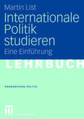 List |  Internationale Politik studieren | eBook | Sack Fachmedien